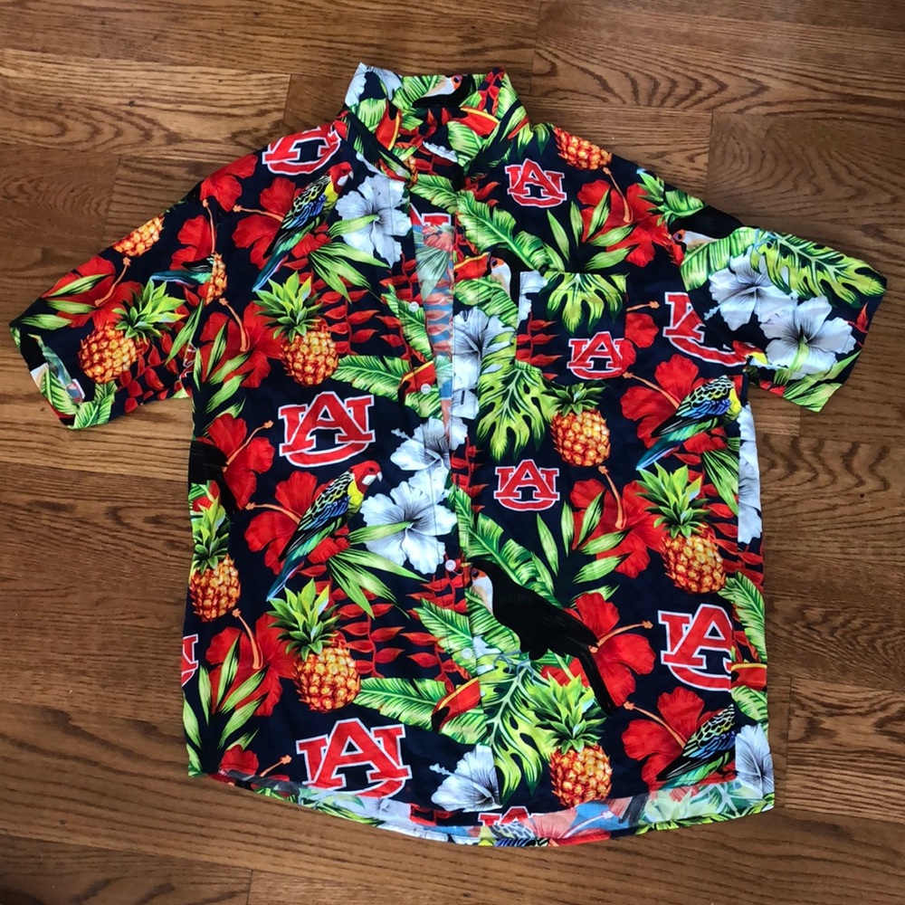 Auburn University logo Hawaiian top